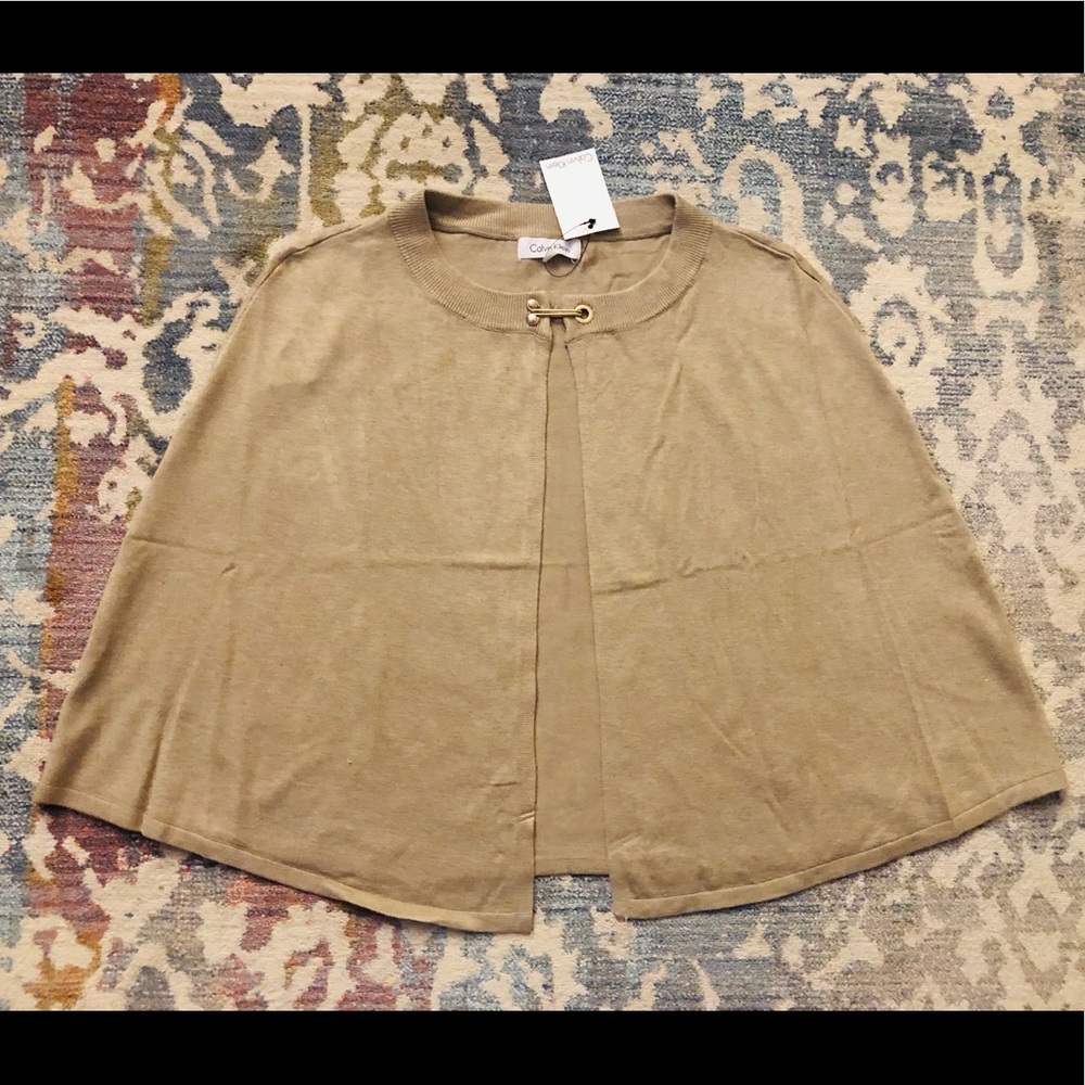 Calvin Klein Knit Cape
